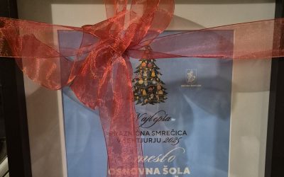 NAJLEPŠE OKRAŠENA SMREČICA